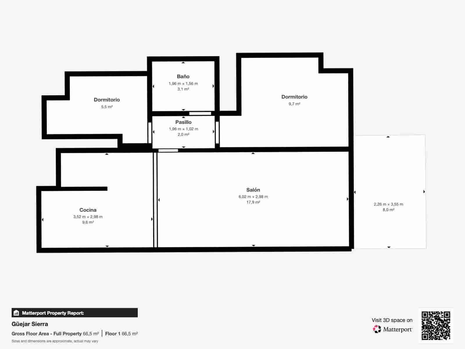 2 quarto Apartamento para venda em Guejar Sierra com piscina garagem - 144 900 € (Ref: 10004114)