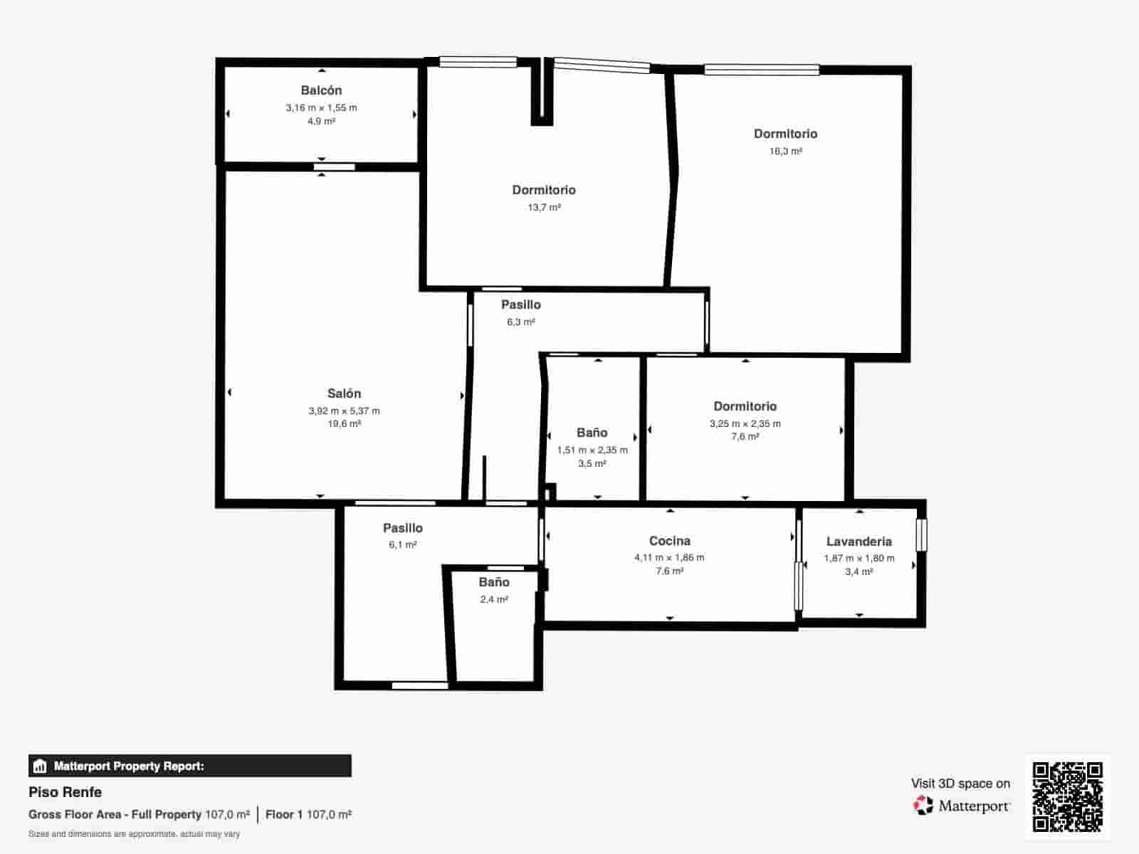 3 camera da letto Appartamento in vendita in Granada citta - 280.000 € (Rif: 10017665)
