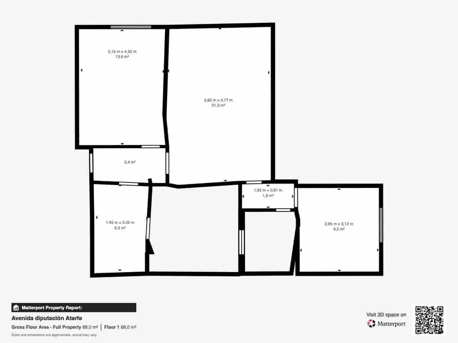 2 Zimmer Wohnung zu verkaufen in Atarfe - 153.000 € (Ref: 10043201)