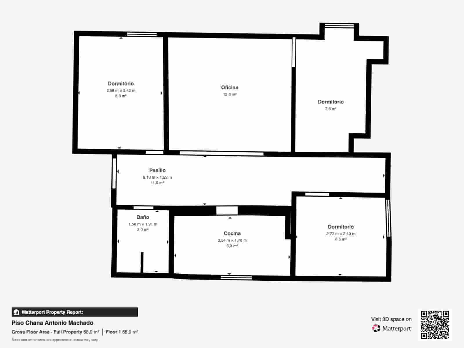 3 quarto Apartamento para venda em Granada cidade - 135 000 € (Ref: 10076615)