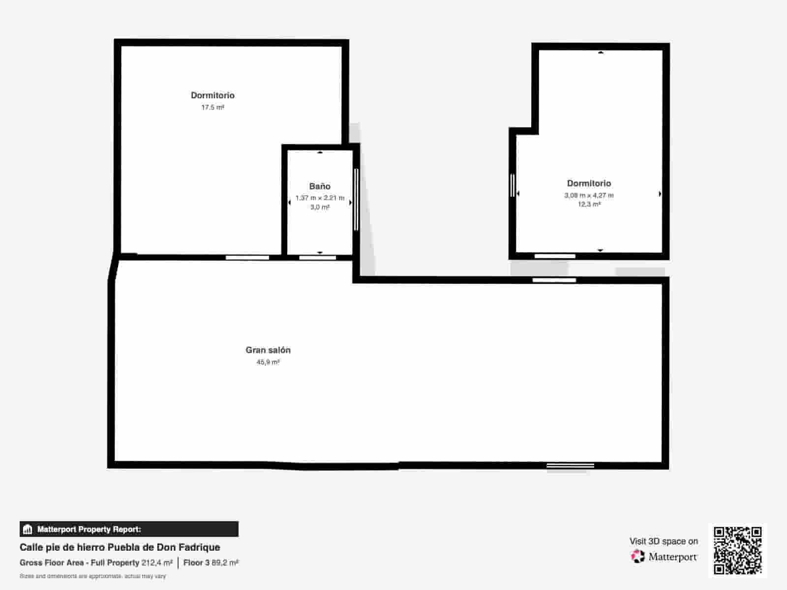 3 quarto Casa em Banda para venda em Puebla de Don Fadrique - 129 000 € (Ref: 10078286)