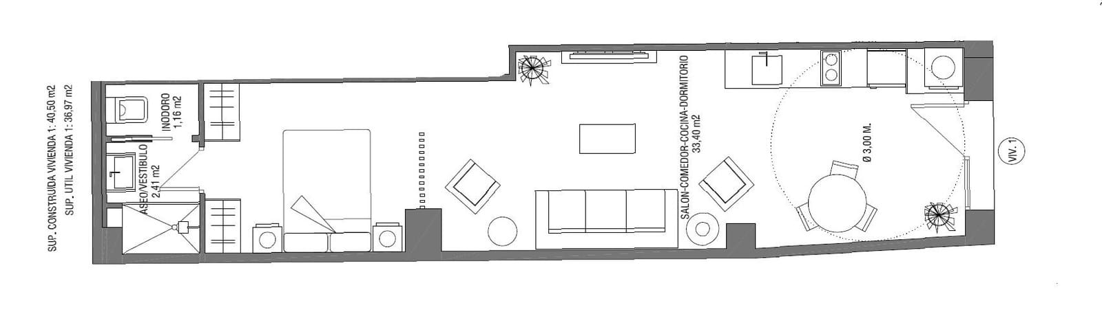 Loft for sale in Granada city - € 157,500 (Ref: 10130107)