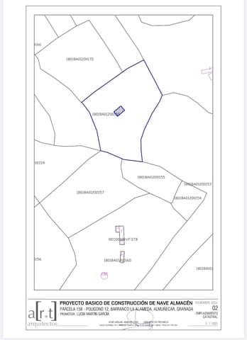 Terreno Não Urbanizado para venda em Almuñécar - 38 000 € (Ref: 10130109)