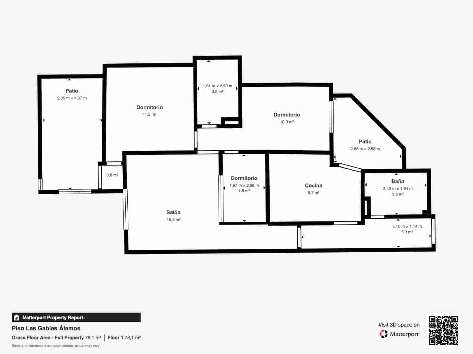 3 camera da letto Appartamento in vendita in Las Gabias con garage - 169.900 € (Rif: 10139918)