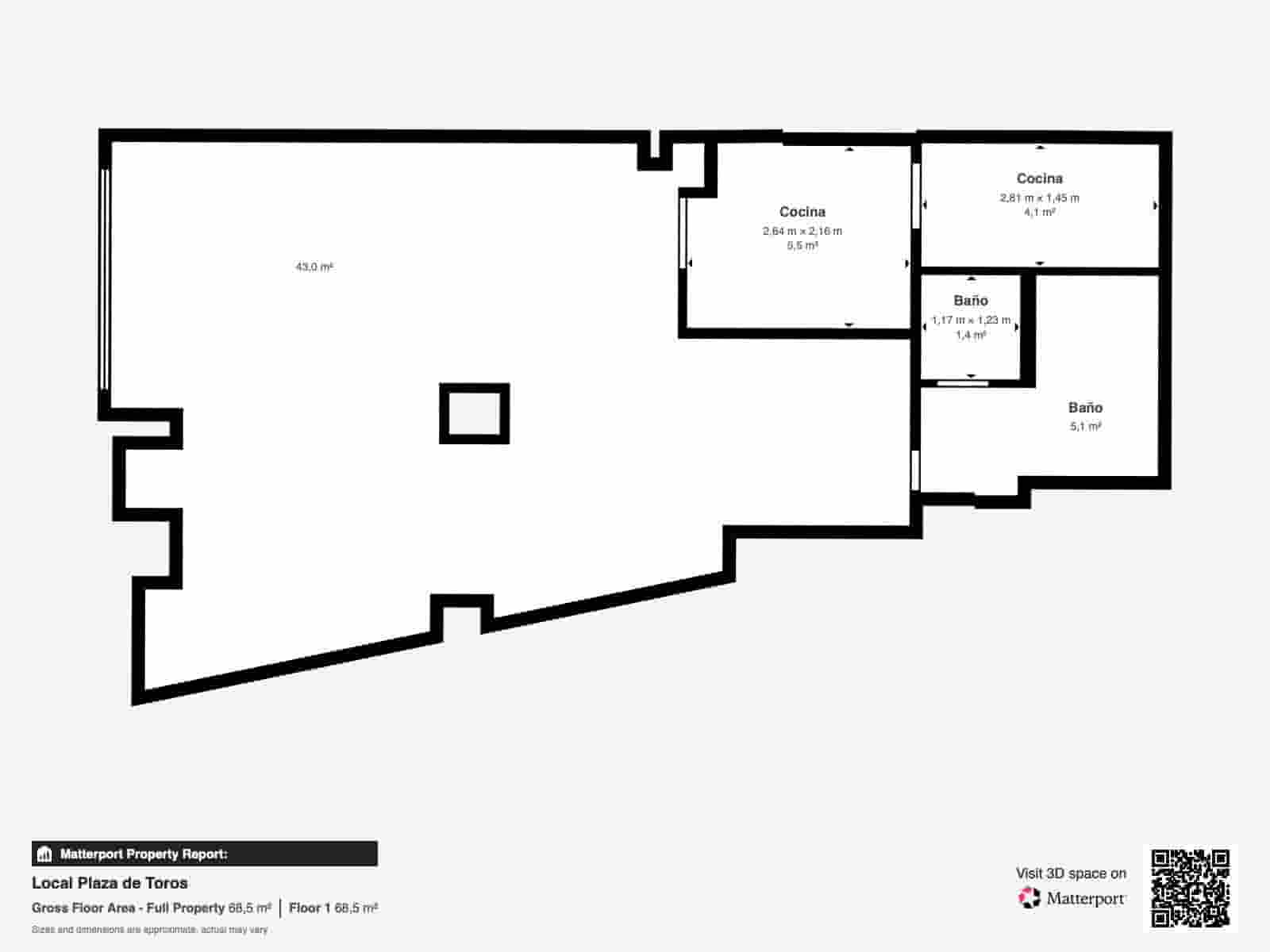 Kommersiell til salgs i Granada by - € 130 000 (Ref: 10142563)