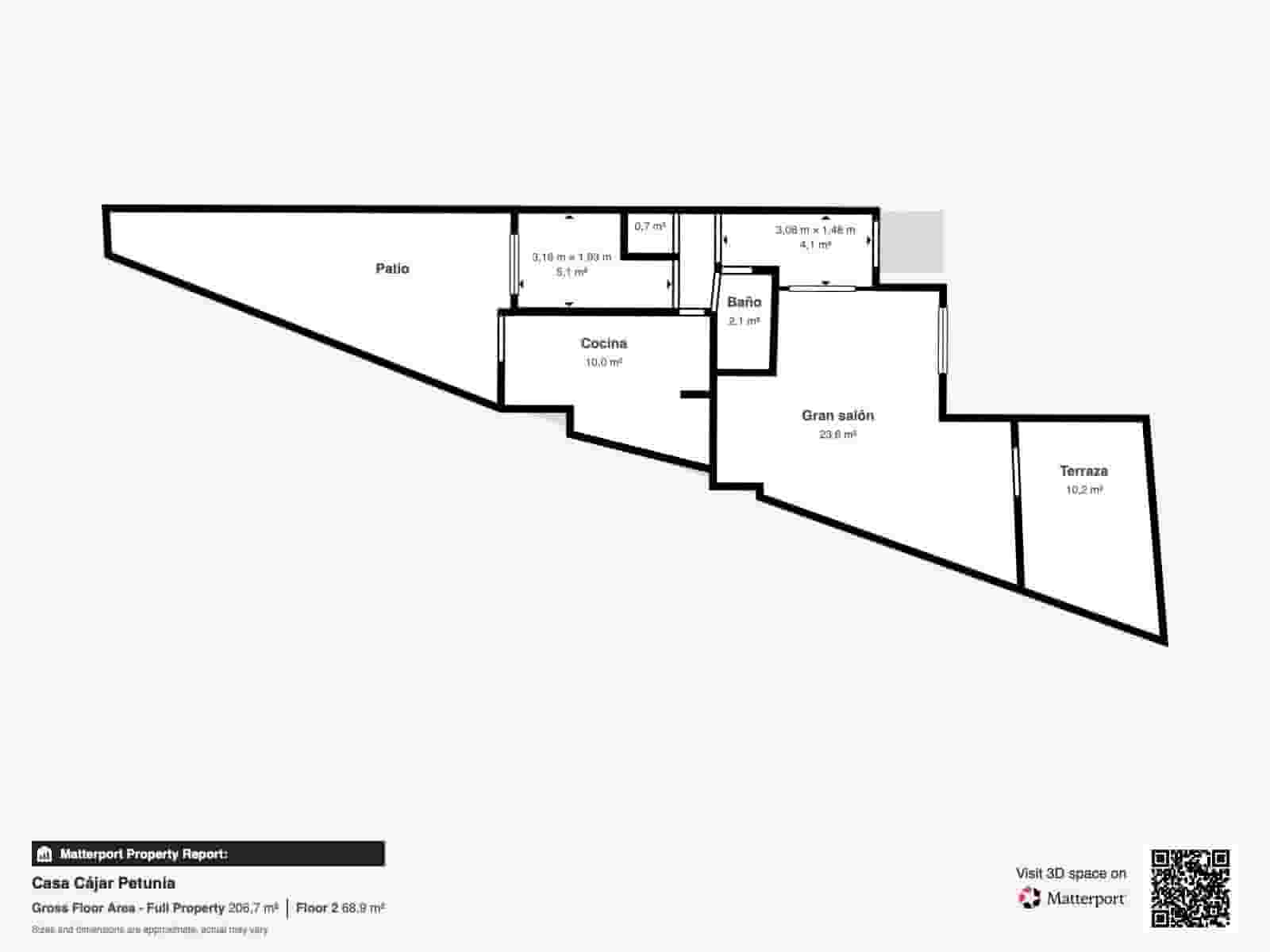 4 slaapkamer Rijtjeshuis te koop in Cajar met garage - € 319.900 (Ref: 10159890)