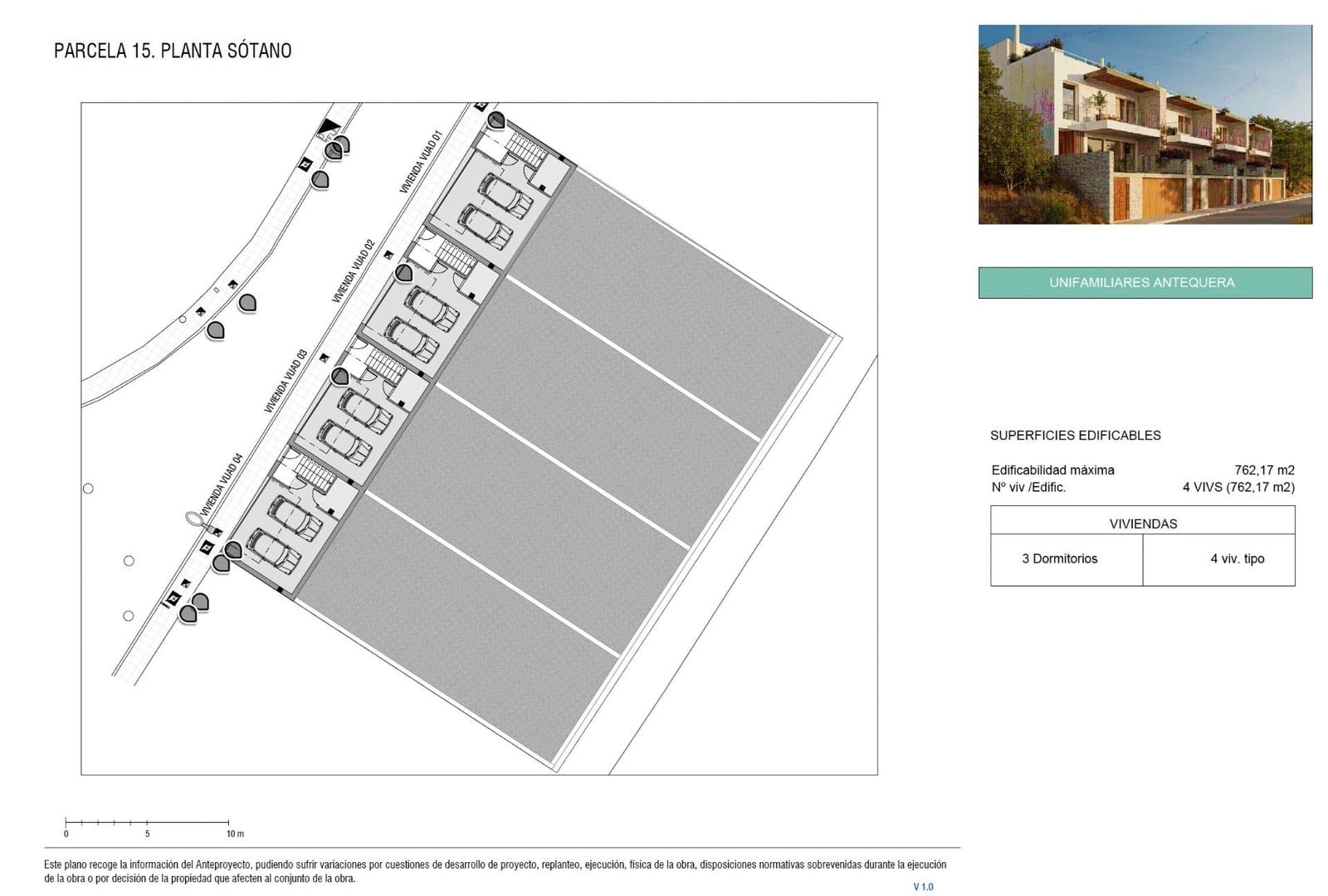 3 camera da letto Villetta a Schiera in vendita in Antequera con piscina garage - 389.900 € (Rif: 10180819)