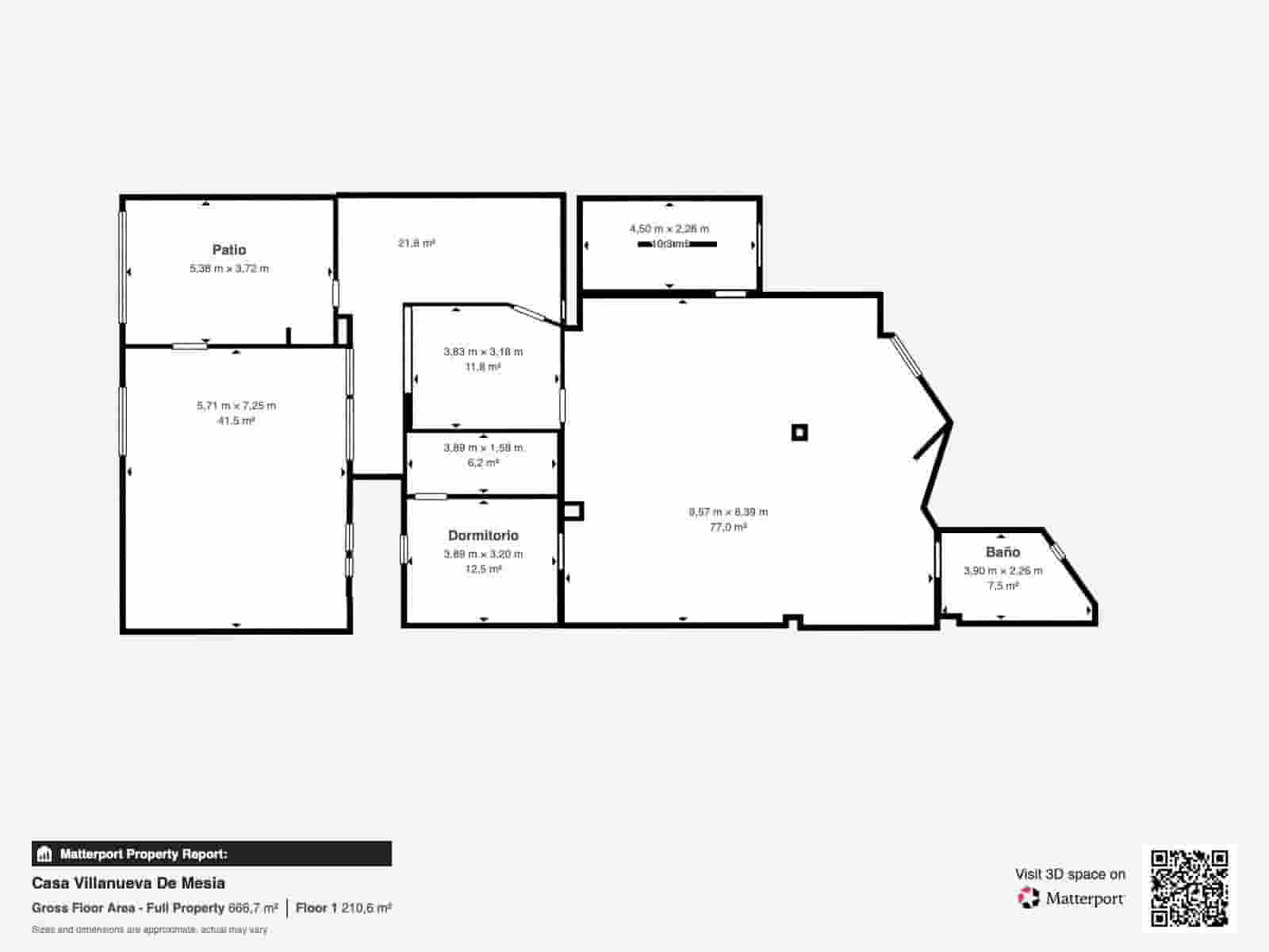 5 soveværelse Byhus til salg i Villanueva Mesia med garage - € 390.000 (Ref: 10187300)