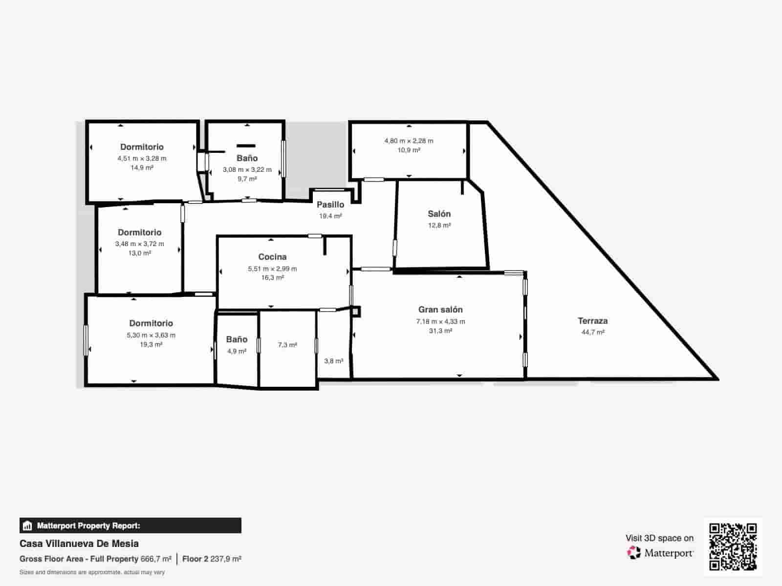 5 soveværelse Byhus til salg i Villanueva Mesia med garage - € 390.000 (Ref: 10187300)
