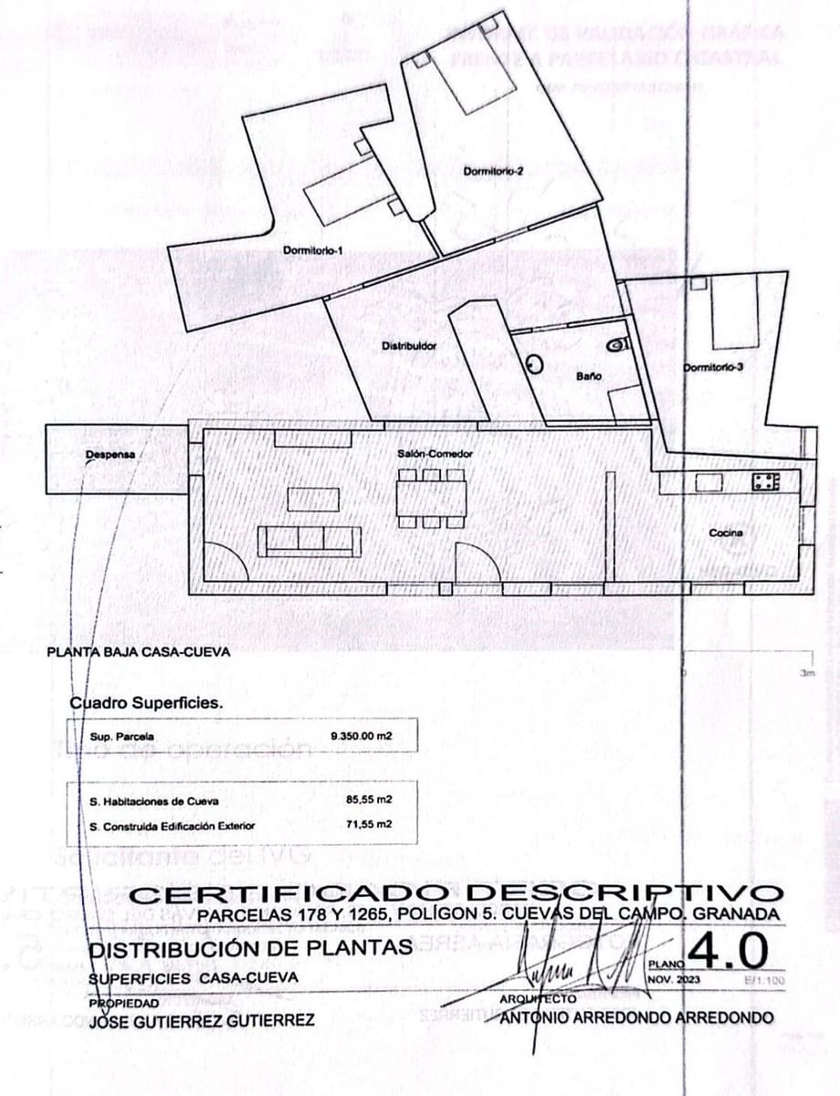 3 bedroom Cave House for sale in Cuevas del Campo - € 129,000 (Ref: 8574364)