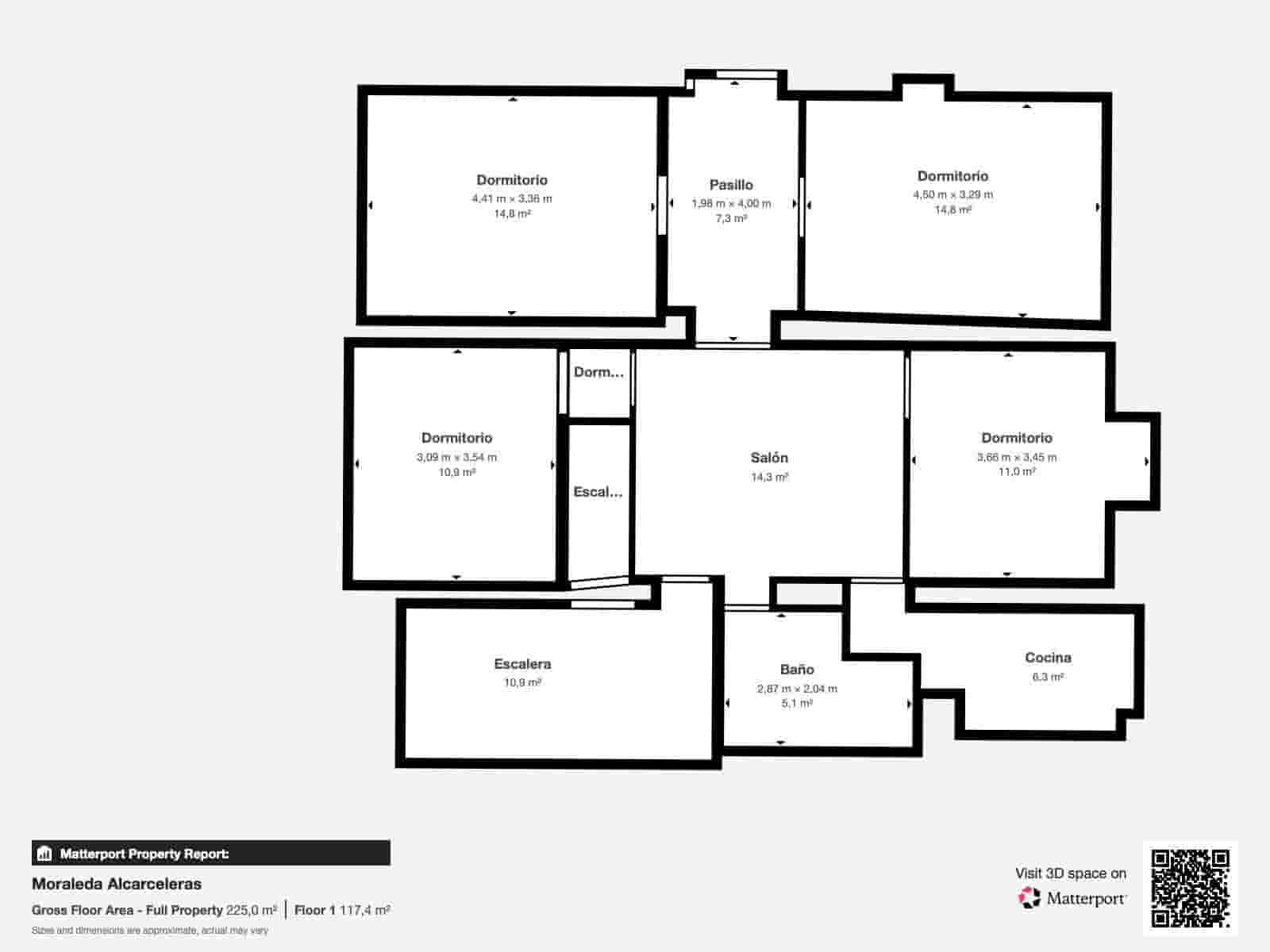 4 makuuhuone Omakotitalo myytävänä paikassa Moraleda de Zafayona mukana 
autotalli - 110 000 € (Ref: 9243239)