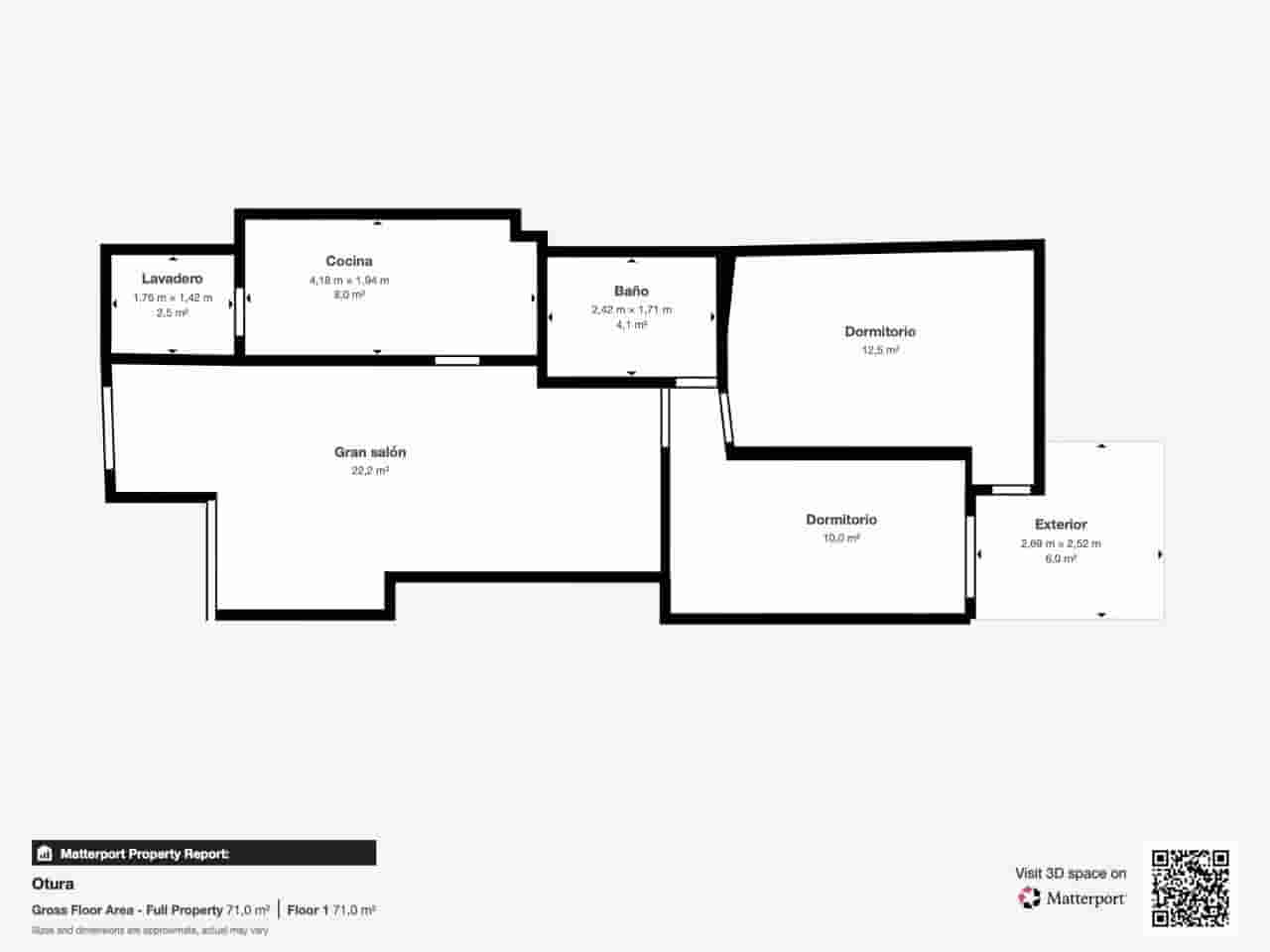 2 soveværelse Lejlighed til salg i Otura - € 154.000 (Ref: 9347634)