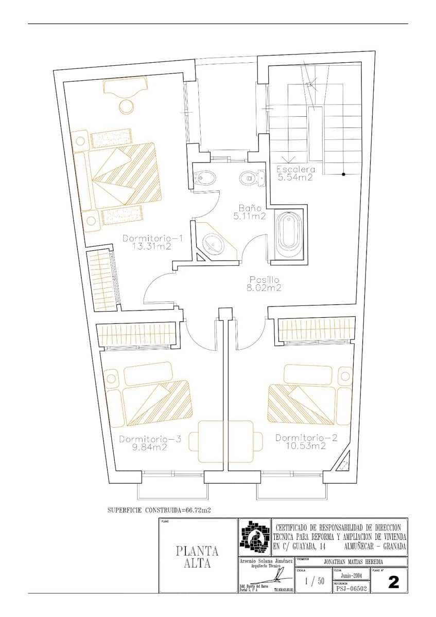 3 sovrum Hus till salu i Almunecar - 360 000 € (Ref: 9374645)
