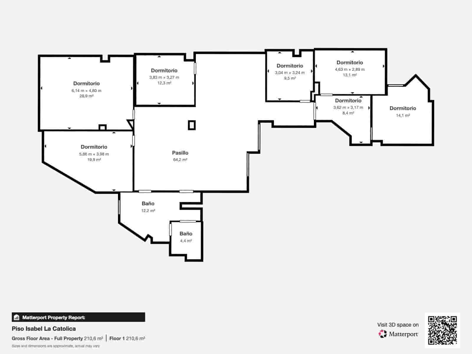 4 makuuhuone Asunto myytävänä paikassa Granada kaupunki - 475 000 € (Ref: 9379264)