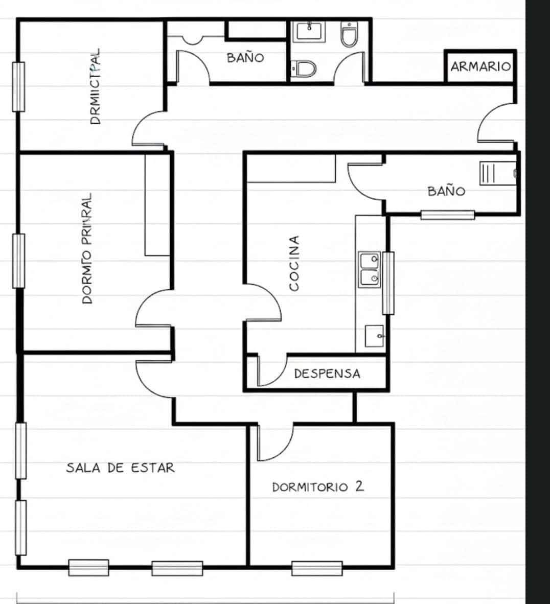 3 slaapkamer Flat te koop in Santa Fe - € 120.000 (Ref: 9401938)