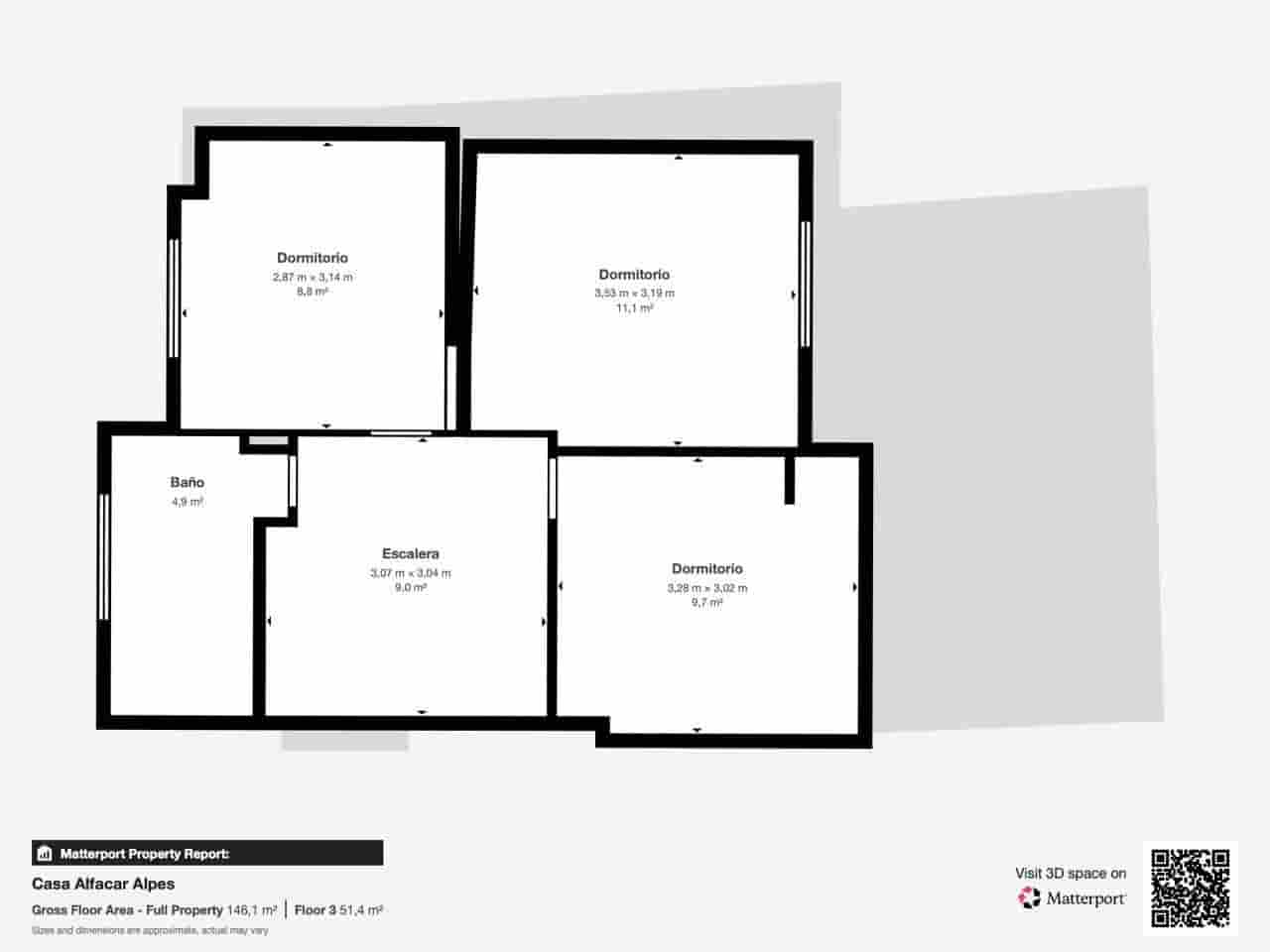3 slaapkamer Rijtjeshuis te koop in Alfacar met garage - € 209.900 (Ref: 9437619)