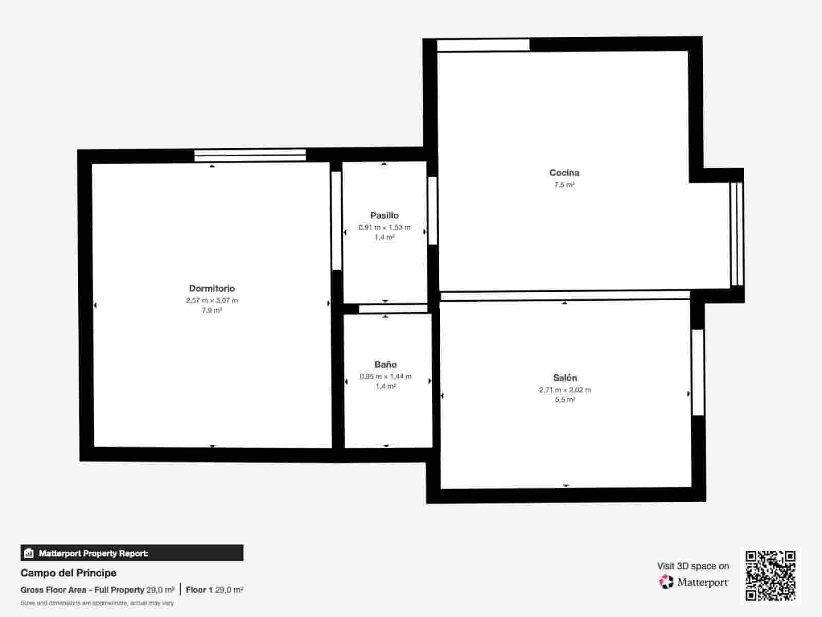 Apartamento de 1 habitación en Granada ciudad en venta - 184.000 € (Ref: 9462522)