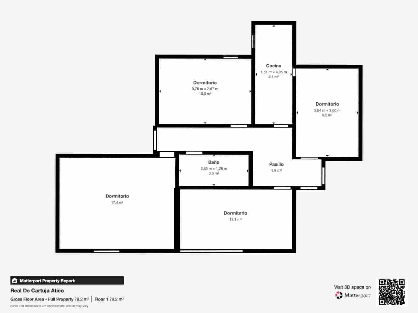 3 quarto Penthouse para venda em Granada cidade - 260 000 € (Ref: 9527867)
