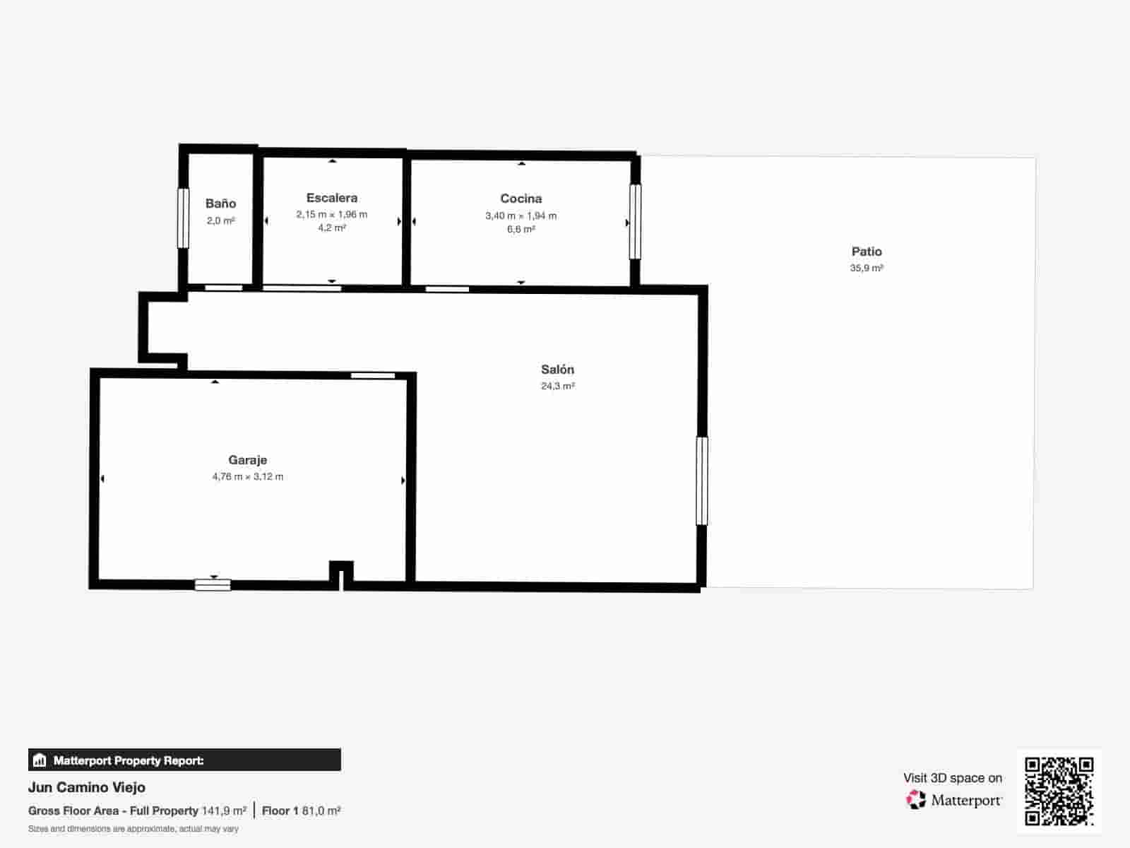 3 camera da letto Villetta a Schiera in vendita in Jun con garage - 179.900 € (Rif: 9533952)