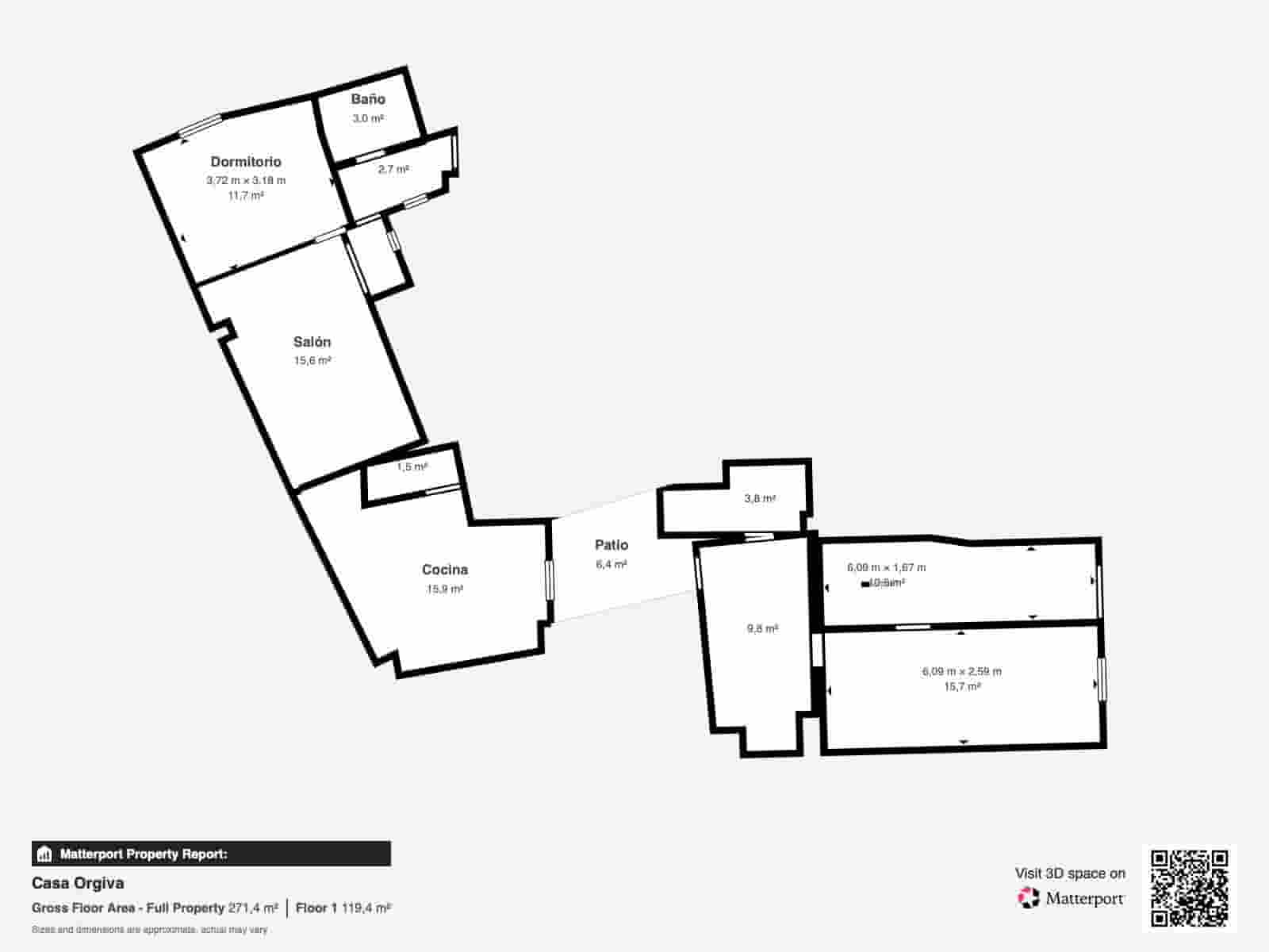 Chalet de 7 habitaciones en Orgiva en venta - 155.000 € (Ref: 9586729)