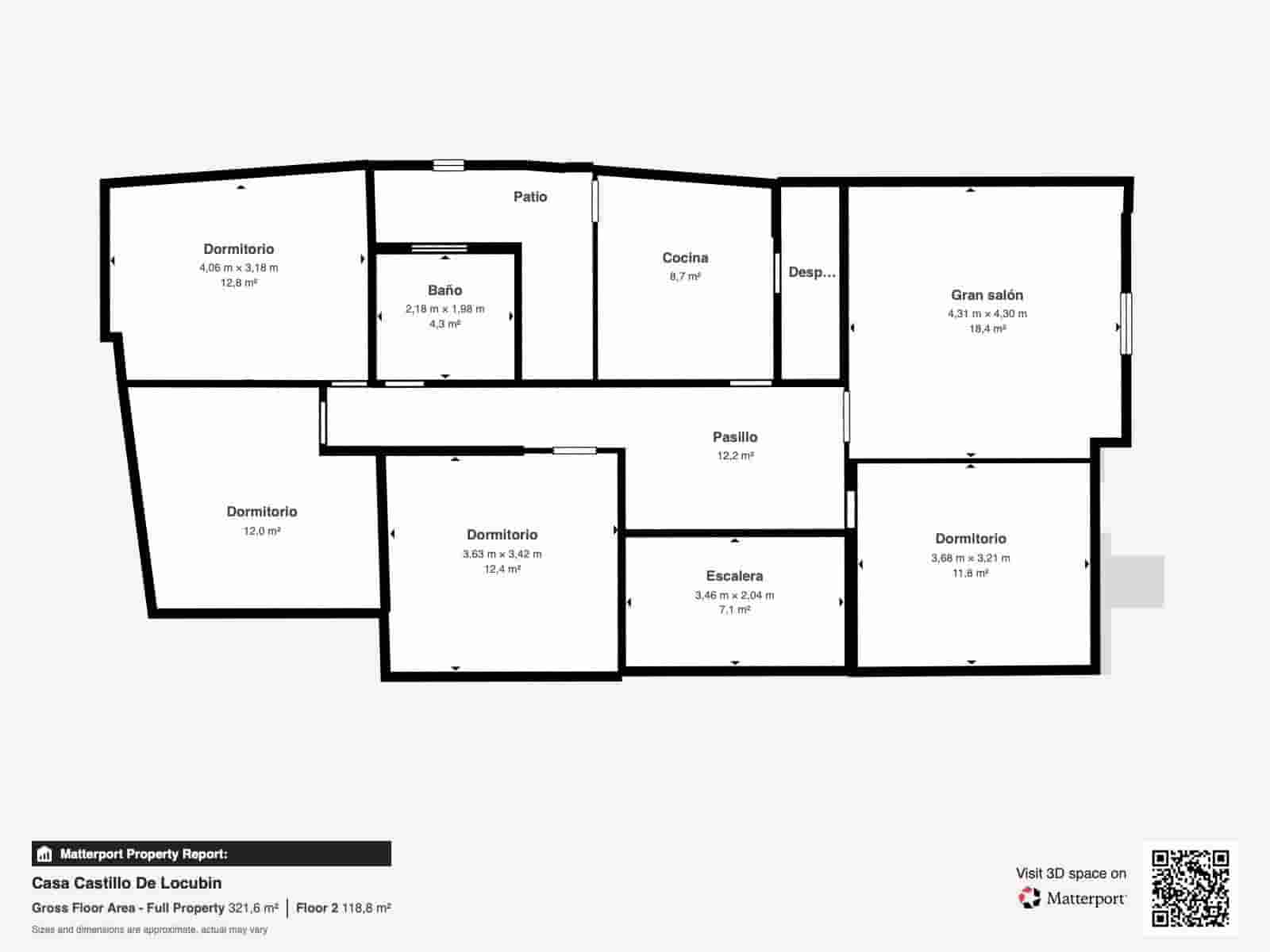 9 bedroom Finca/Country House for sale in Castillo de Locubin with garage - € 160,000 (Ref: 9630295)