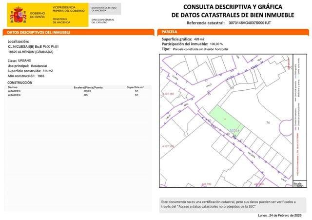Building Plot for sale in Alhendín - € 227,000 (Ref: 9698951)