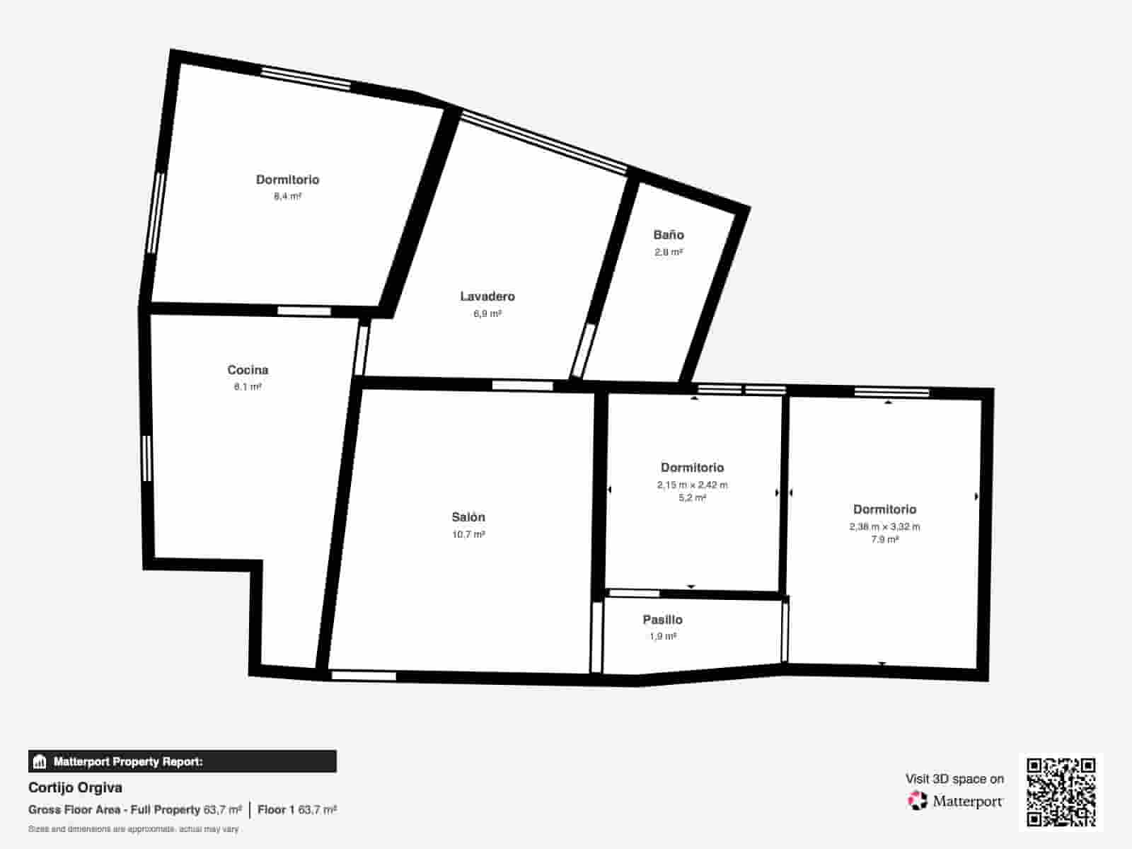 3 Zimmer Finca/Landgut zu verkaufen in Orgiva mit Pool - 205.900 € (Ref: 9712182)