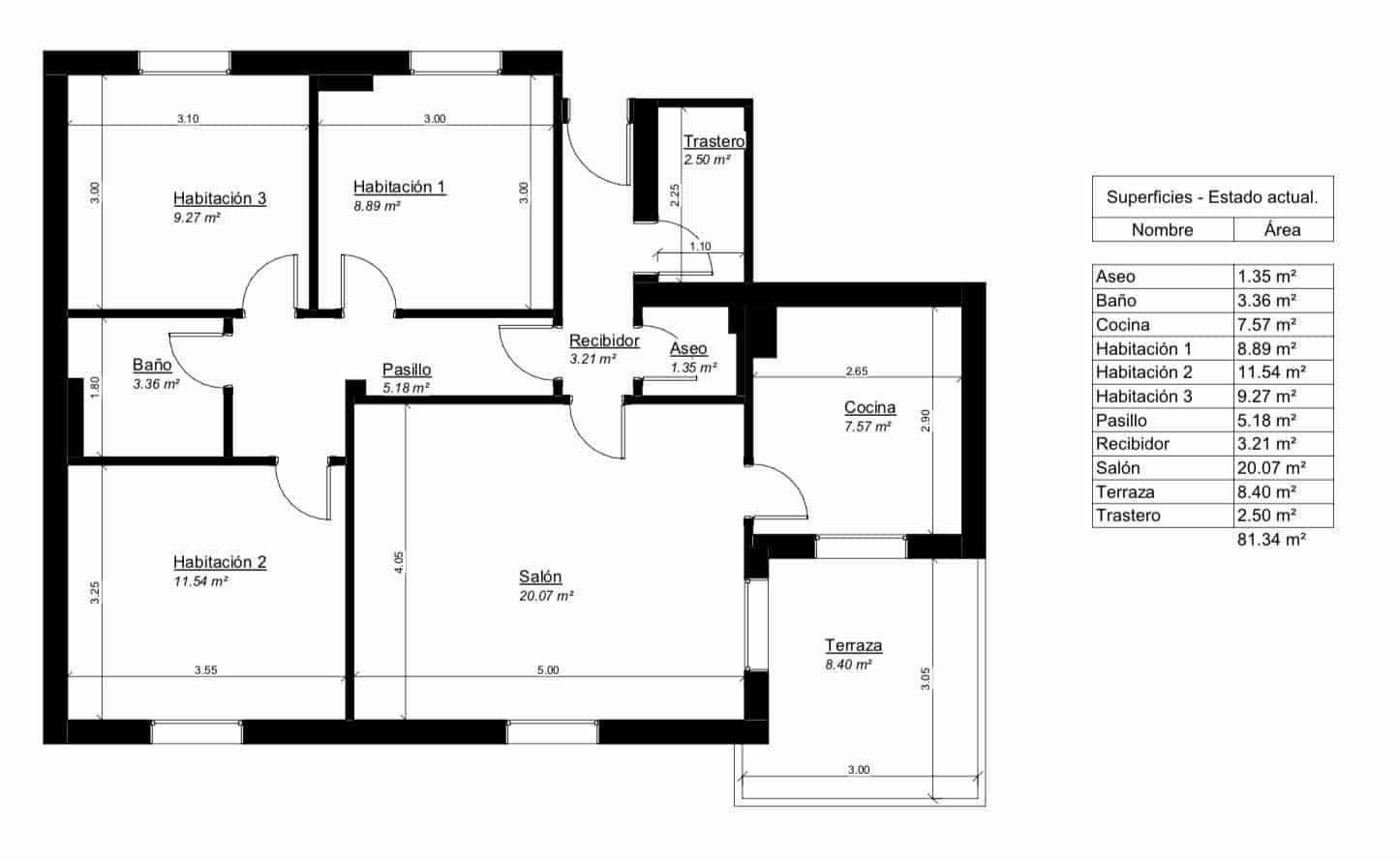 3 Zimmer Wohnung zu verkaufen in Velefique mit Garage - 110.000 € (Ref: 9712188)