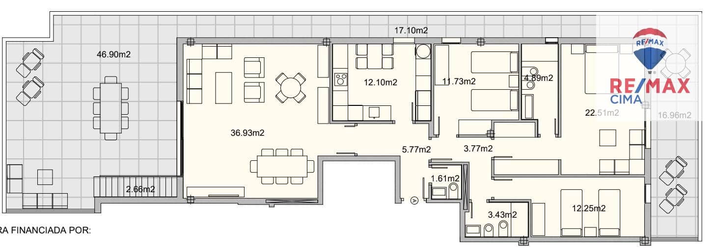 3 quarto Penthouse para venda em Almeria cidade - 493 000 € (Ref: 9715116)
