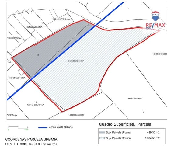 Building Plot for sale in Zújar - € 185,000 (Ref: 9741902)