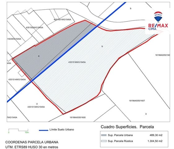 Building Plot for sale in Zújar - € 185,000 (Ref: 9741902)