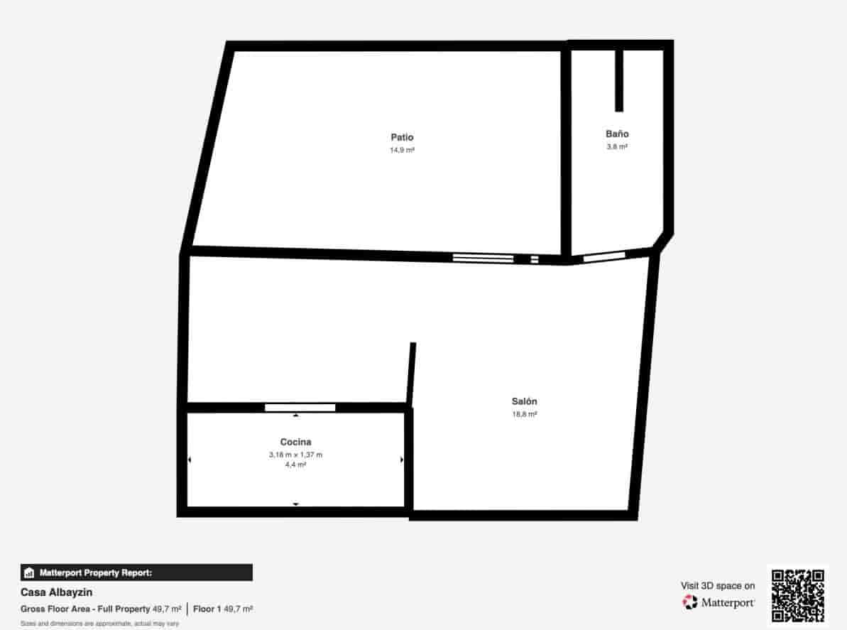 1 slaapkamer Huis te koop in Granada stad - € 160.000 (Ref: 9797330)