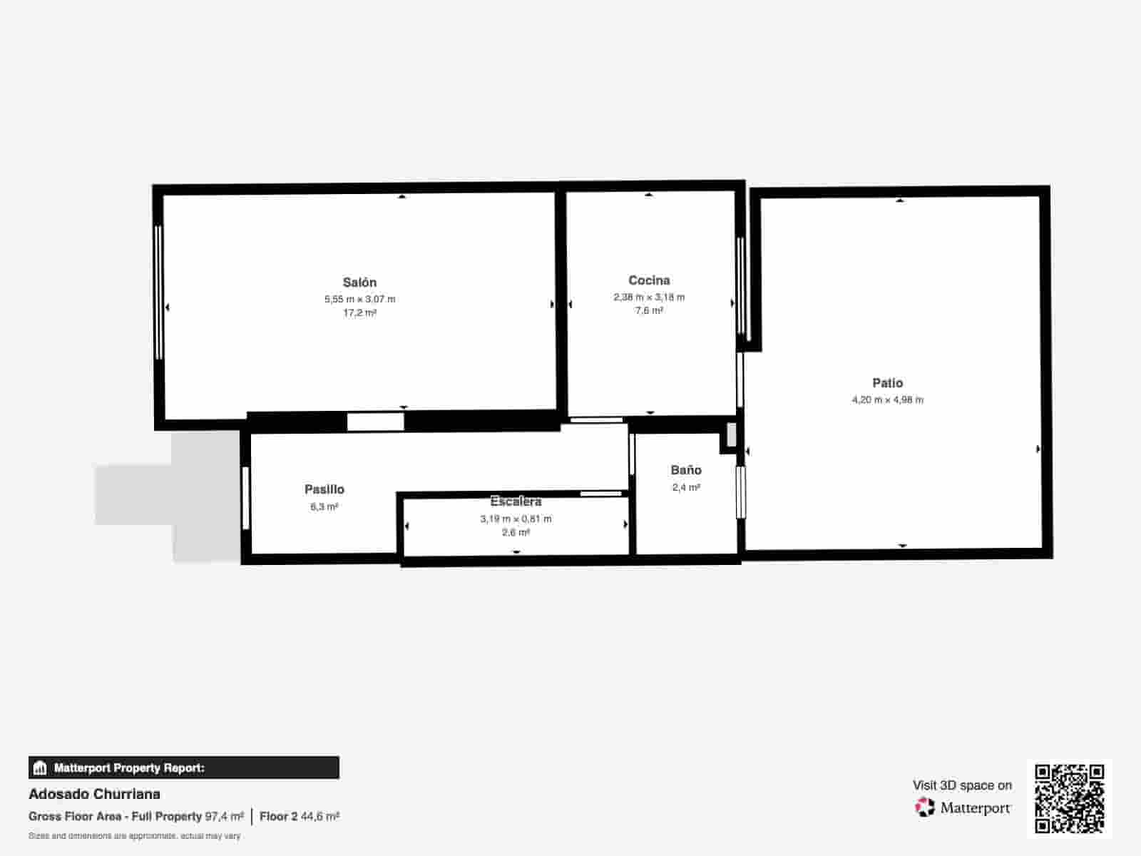 3 bedroom Terraced Villa for sale in Churriana de la Vega with garage - € 260,000 (Ref: 9806643)