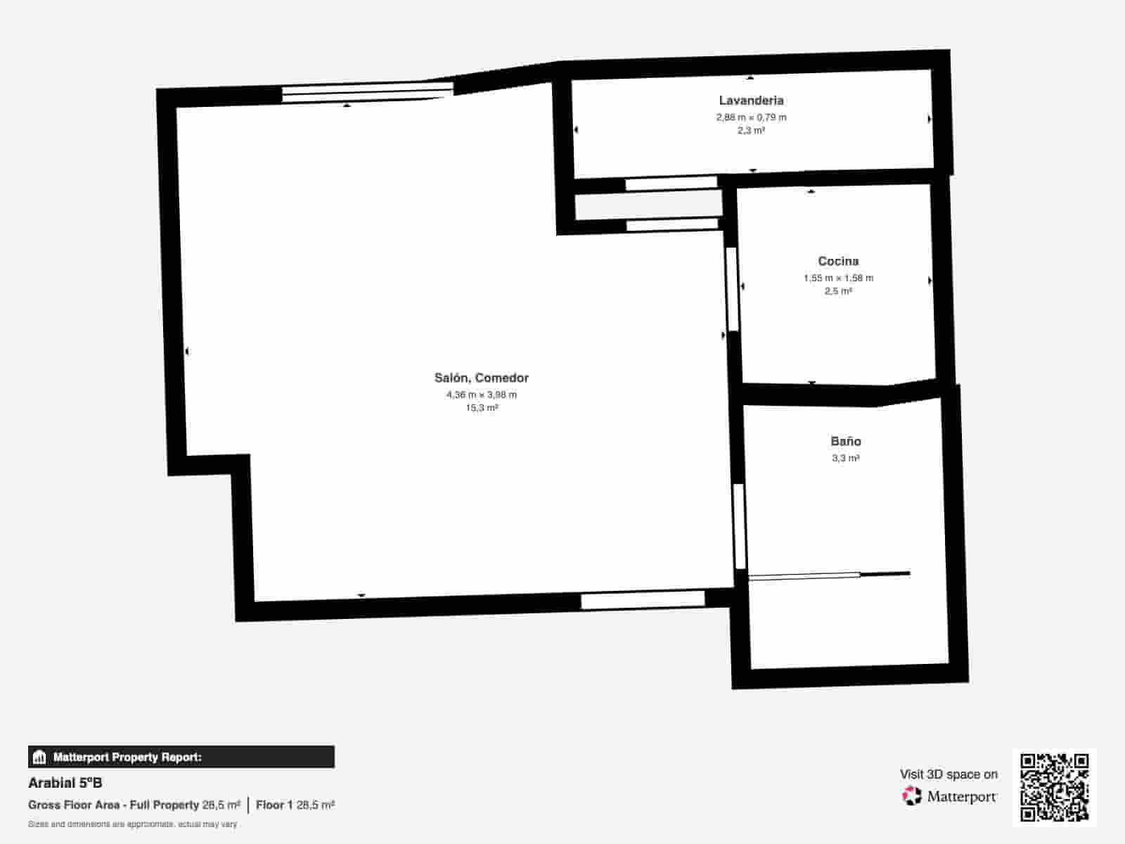 1 makuuhuone Yksiö myytävänä paikassa Granada kaupunki - 135 000 € (Ref: 9806647)