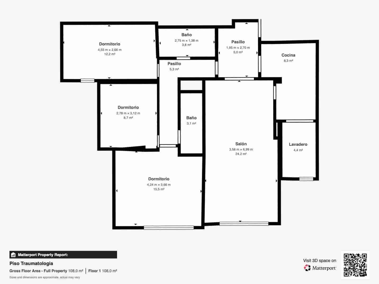 3 makuuhuone Asunto myytävänä paikassa Granada kaupunki - 284 900 € (Ref: 9812304)