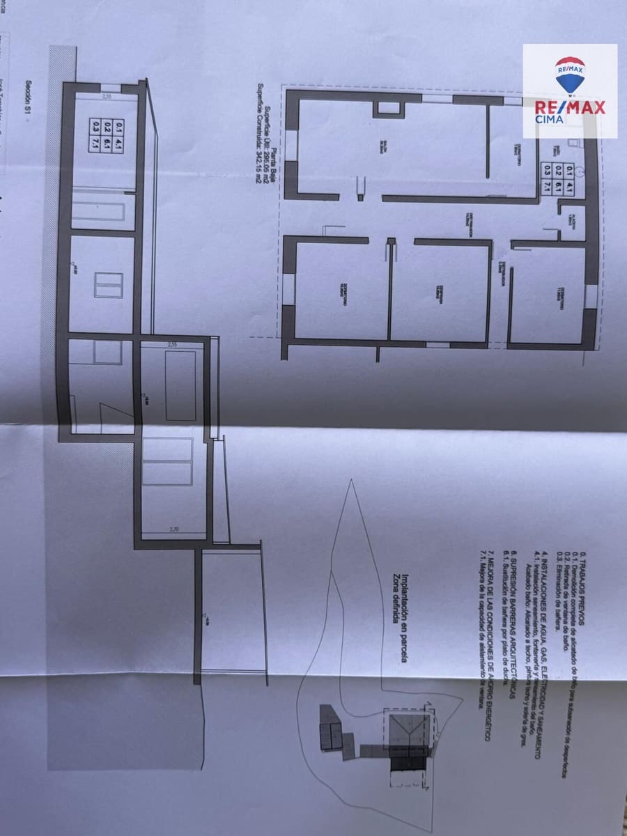 3 bedroom Villa for sale in Baza with garage - € 279,000 (Ref: 9839517)