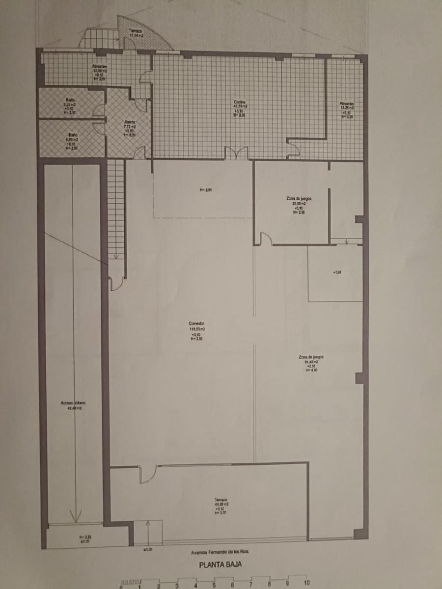 Commercial for rent in Granada city with garage - € 4,500 (Ref: 9873703)