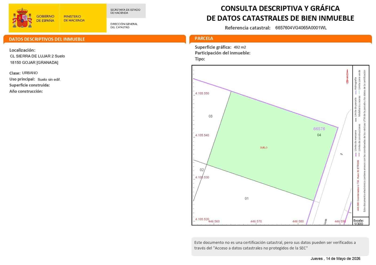 Building Plot for sale in Gojar - € 80,000 (Ref: 9876620)
