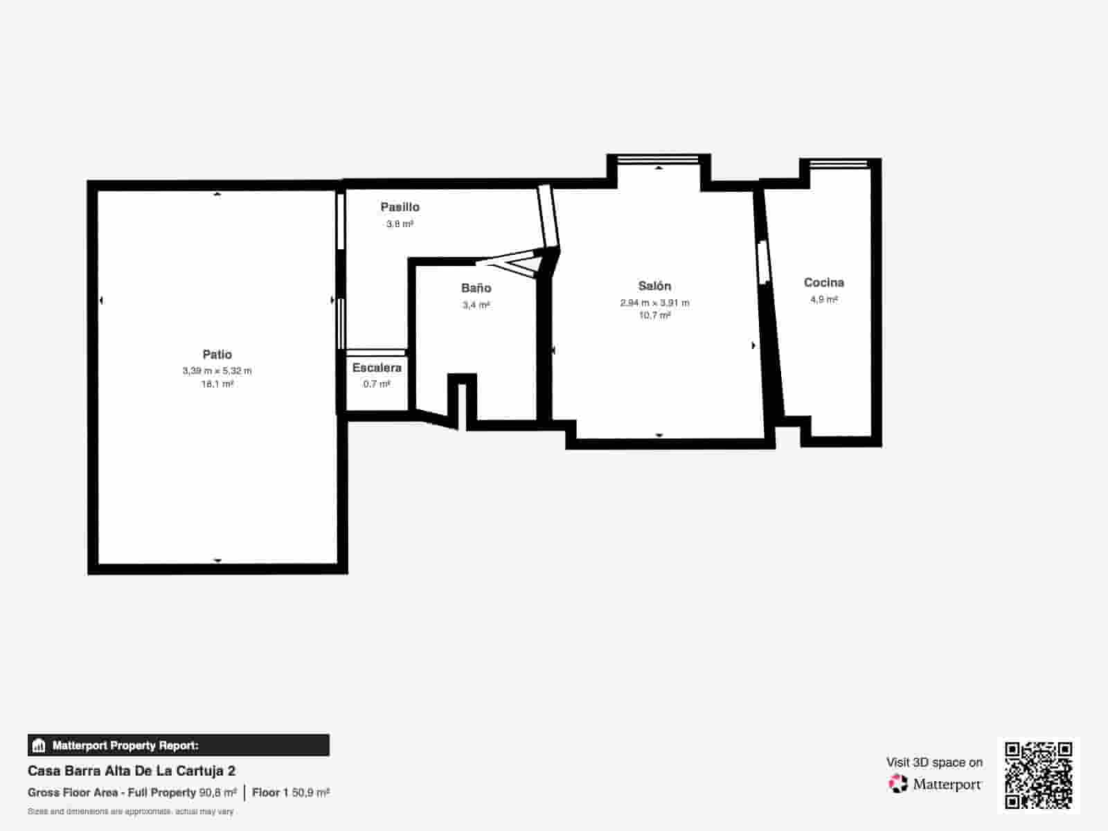 5 sovrum Radhus till salu i Granada stad - 298 000 € (Ref: 9892550)