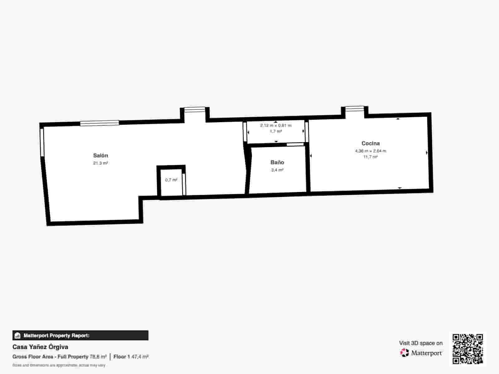 2 bedroom Villa for sale in Orgiva - € 79,000 (Ref: 9911239)