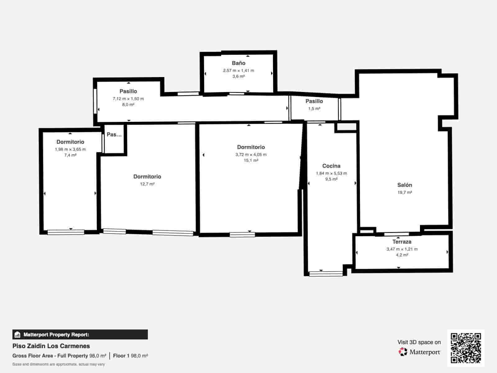 3 soveværelse Lejlighed til salg i Granada by - € 259.000 (Ref: 9929558)