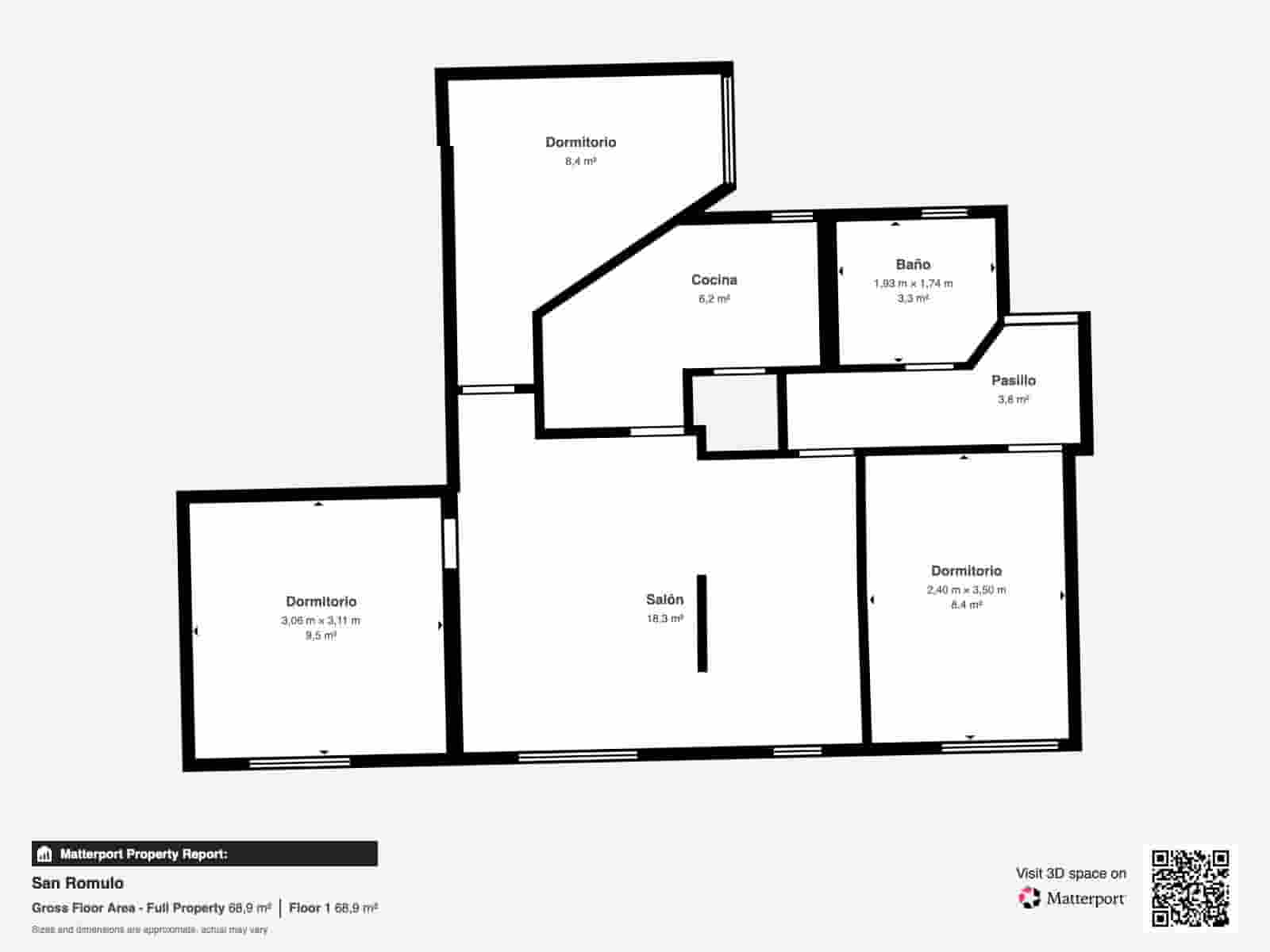 3 soveværelse Lejlighed til salg i Granada by - € 160.000 (Ref: 9929559)