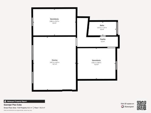 2 sypialnia Mieszkanie na sprzedaż w Güevéjar - 108 000 € (Ref: 9938378)