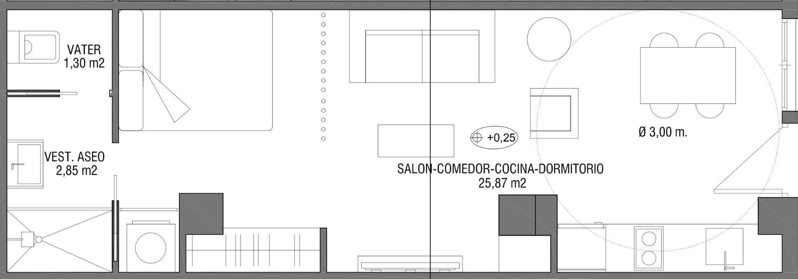 Vind till salu i Granada stad - 133 700 € (Ref: 9945915)