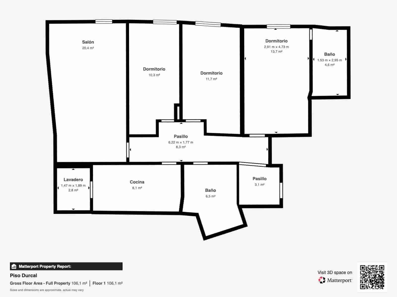 3 bedroom Flat for sale in Durcal - € 160,000 (Ref: 9966790)