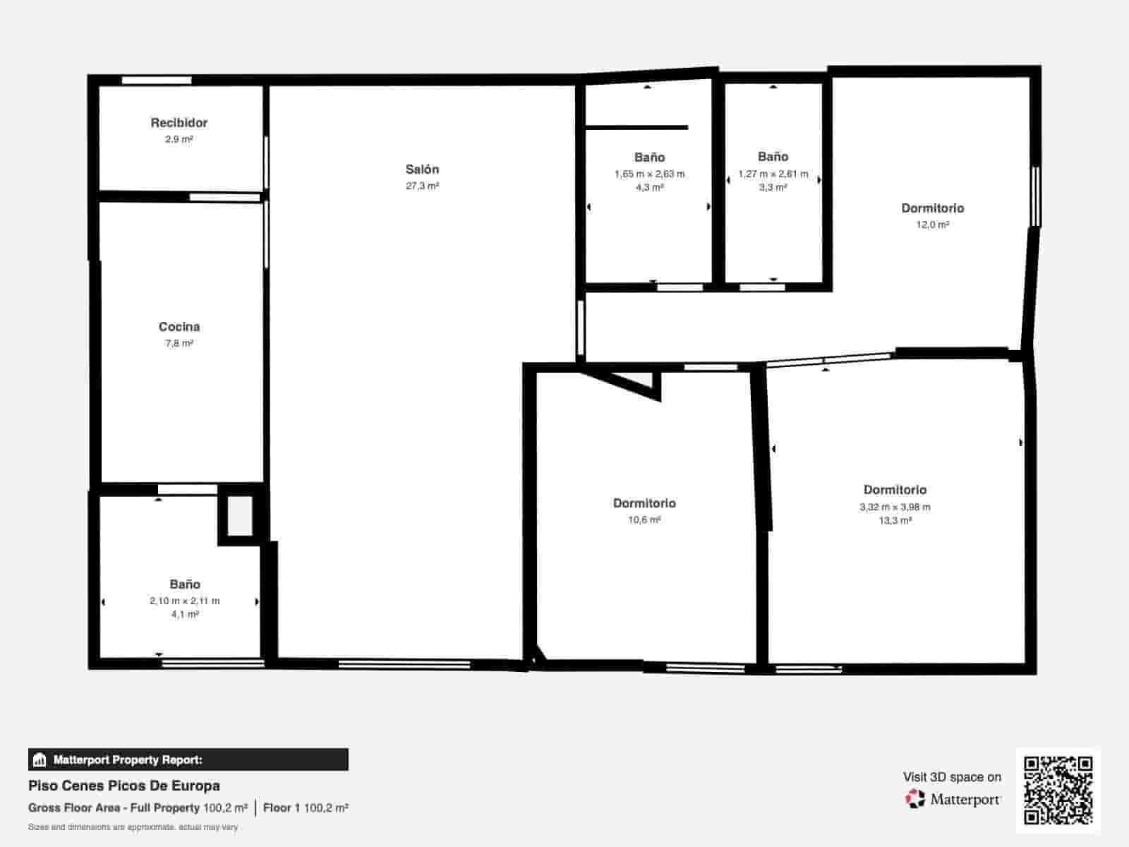 3 bedroom Flat for sale in Granada city with garage - € 245,000 (Ref: 9966791)