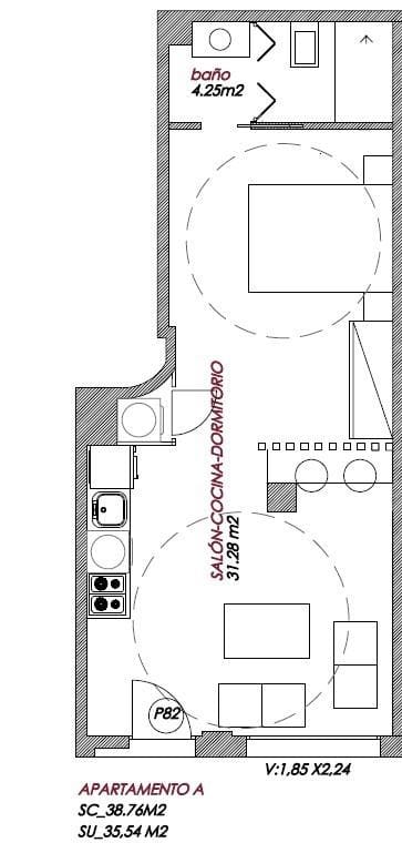 Vind till salu i Granada stad - 132 500 € (Ref: 9985128)