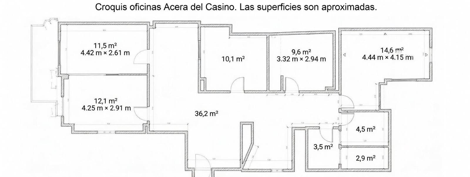 5 Zimmer Büro zu verkaufen in Granada Stadt - 470.000 € (Ref: 9994409)