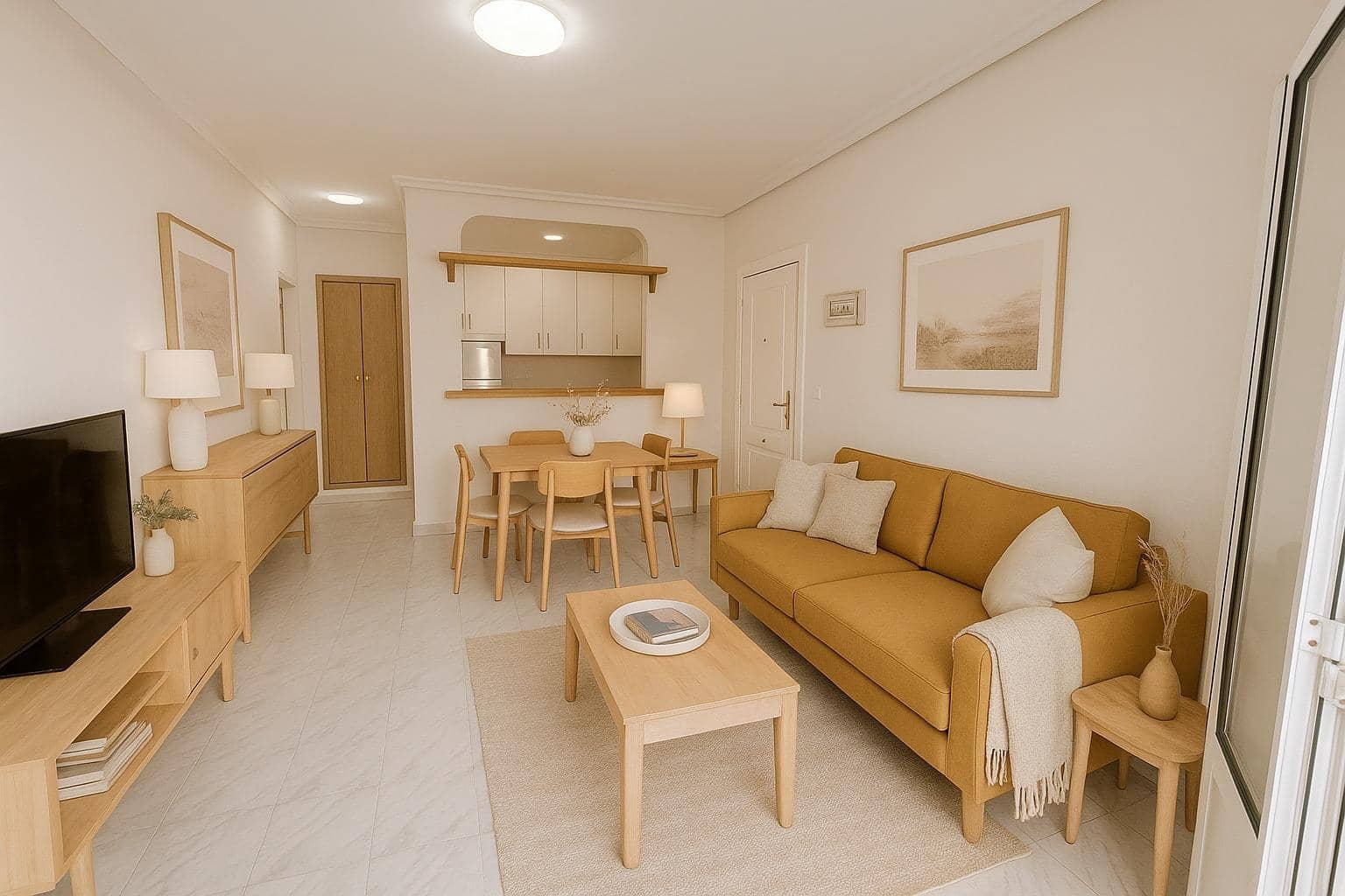 1 quarto Apartamento para venda em La Mata com piscina - 152 000 € (Ref: 9388088)
