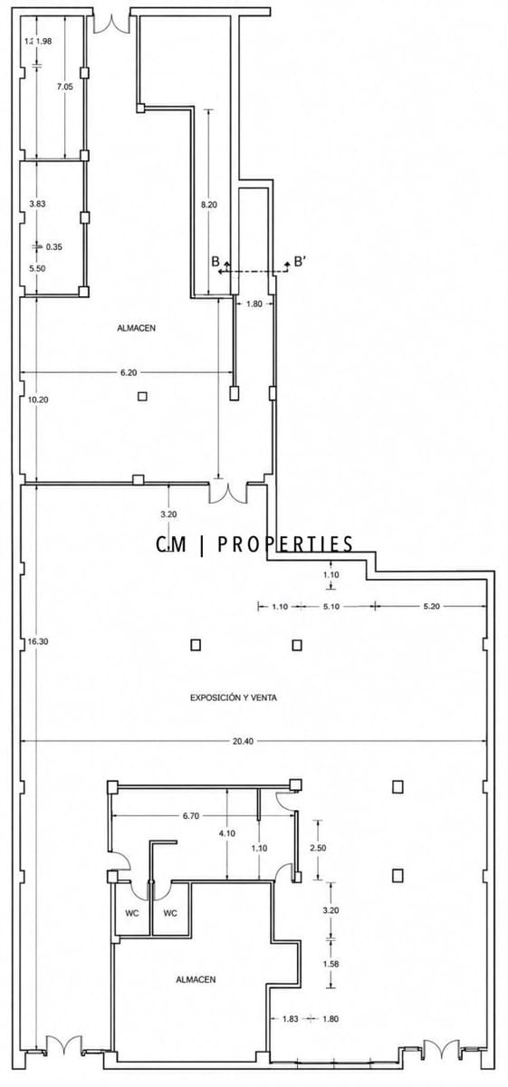 Commerciale da affittare in Valencia citta - 4.000 € (Rif: 10060538)